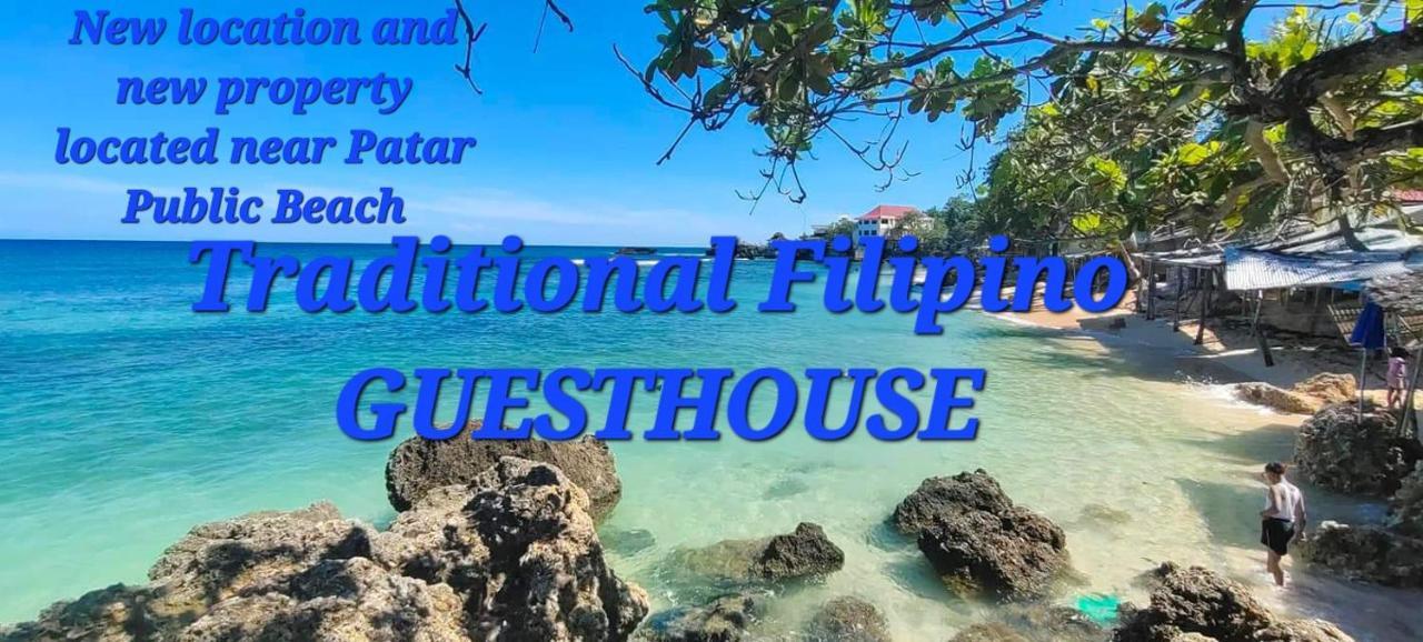Traditional Private Guesthouse In Patar Beach Bolinao Exterior foto